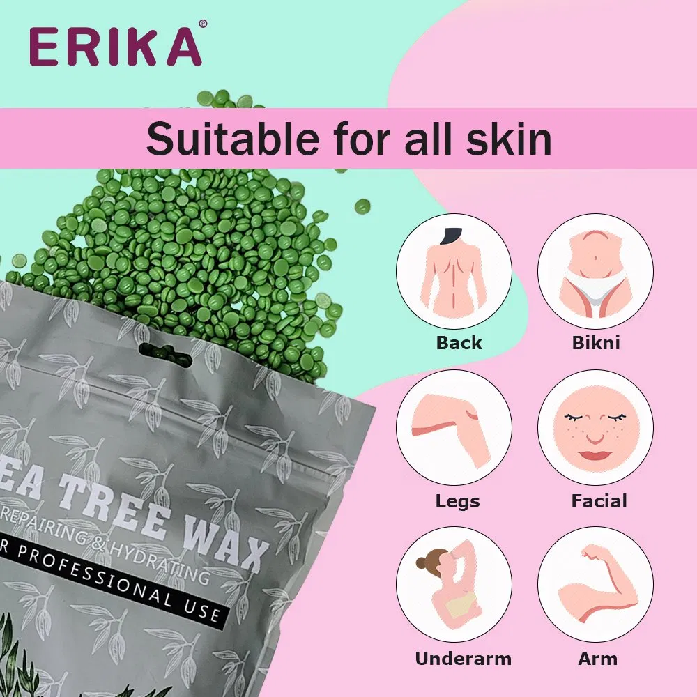 New Formula 1kg Hard Wax Beans Hair Removal Rose Lavender Honey Waxing Beads for Depilatory Salon Personal Use