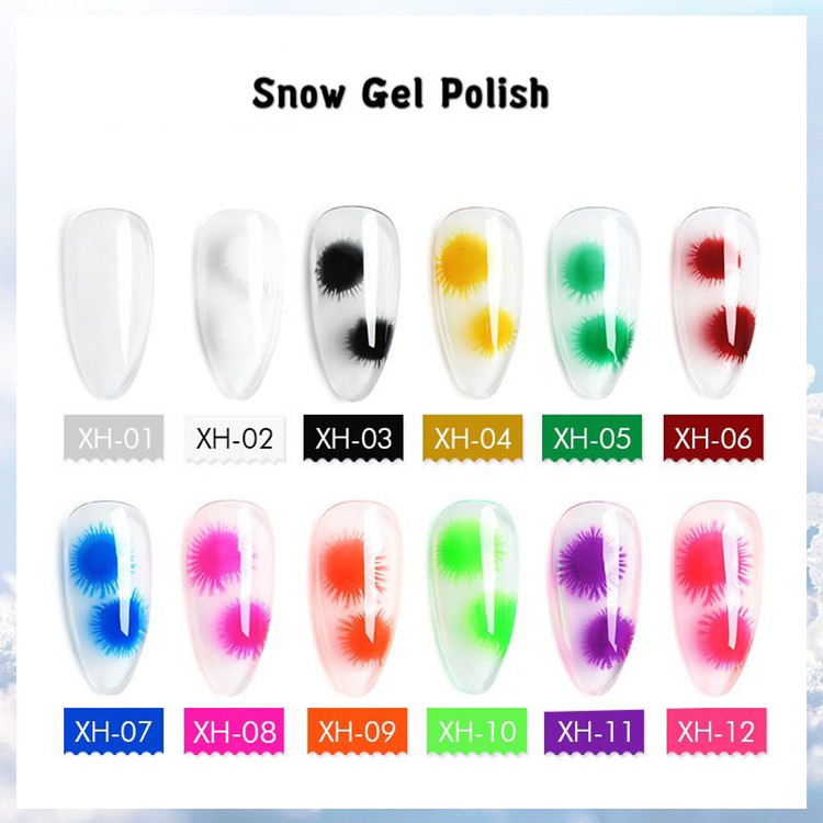 Beat Girls OEM Wholesale Long-Lasting Clear Snowflake UV Nail Gel Polish Beauty Product for Nail Salon
