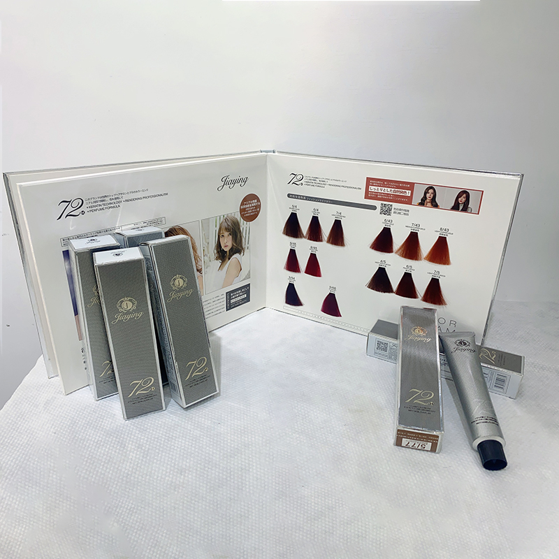 Private Label Hair Color Cream Hair Dye for Professional Salon Dye Cream Semi Permanent Low Ammonia Coloring Hair Cream