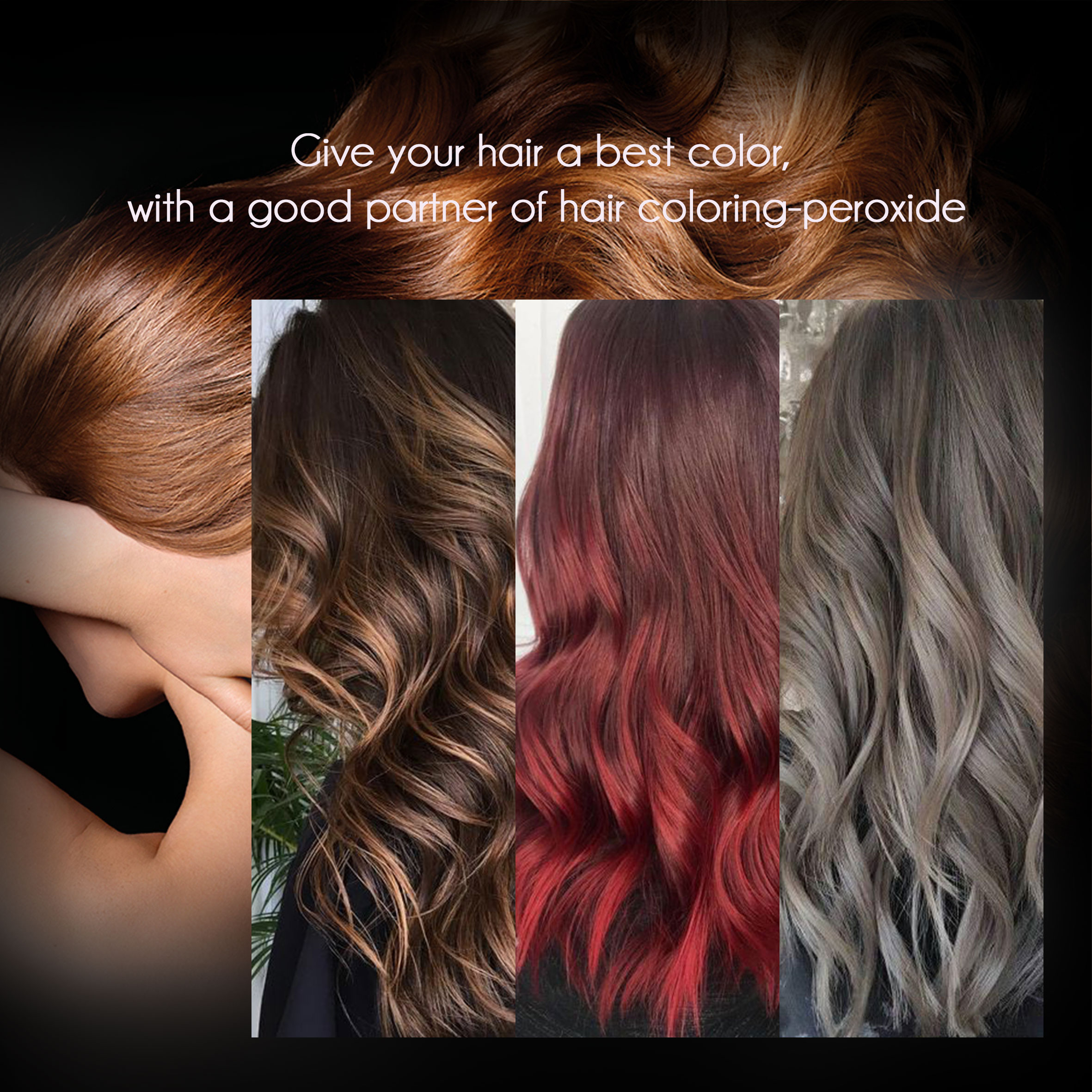Private Label Professional Salon Use Permanent Low Ammonia Long Lasting 2 1 Coloring + Treatment Hair Color Dye Cream for Men