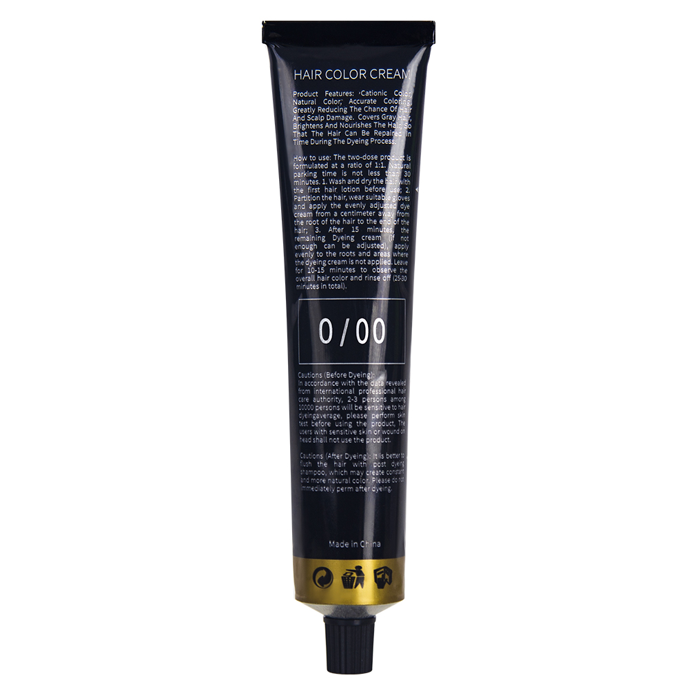 Wholesale Long Lasting Salon Hair Color Products Natural Professional Permanent Natural Hair Dyes Hair Dye Cream