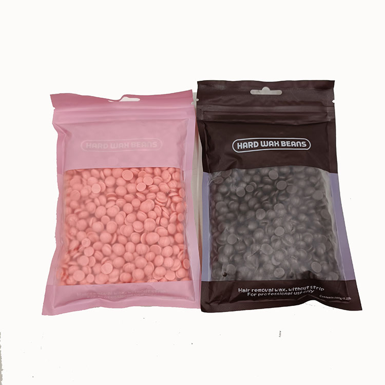 Customized Colorful Packaging Hard Wax Beans 100g Depilatory Wax Bead for Hair Removal Waxing for Bath