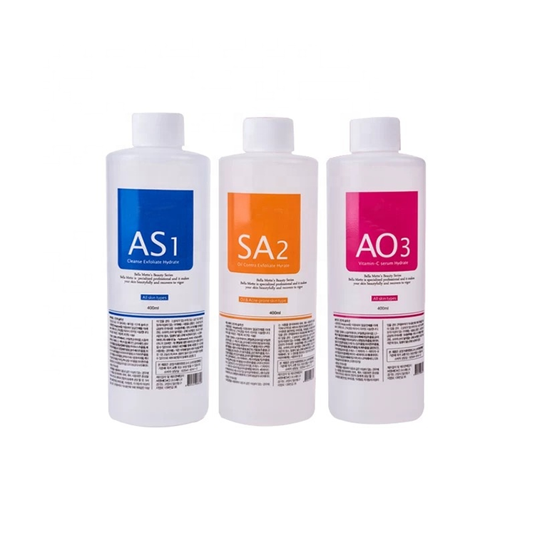 400ml AS1SA2 AO3 Aqua Peeling Solution Salon Professional Dermabrasion Facial Solutions