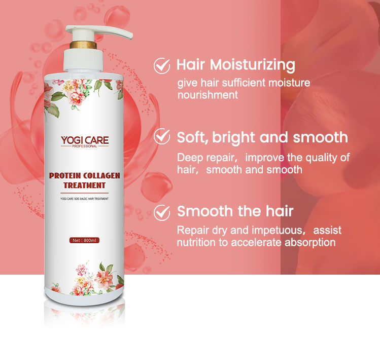Private Label Anti-Frizzy HAS Collagen Moisturizing Conditioner Repairing Hair Treatment for Salon