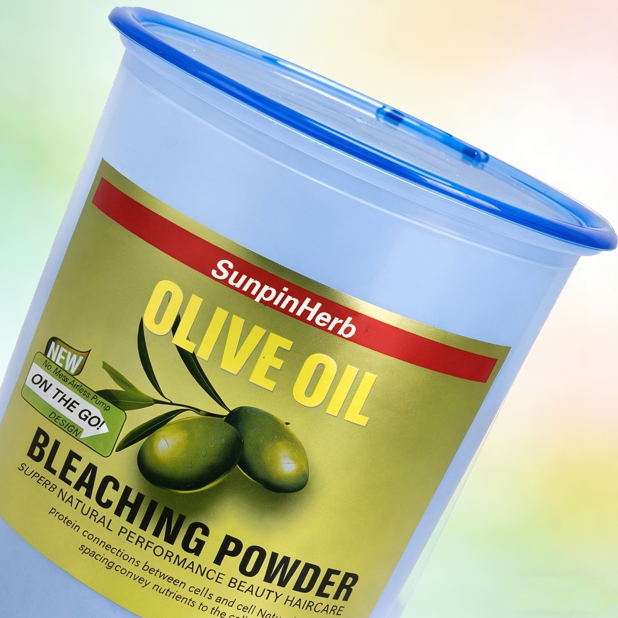 Hair Bleaching Powder Permanent Olive Oil Dust Free Strong Lift Lightener All Hair Types Salon Professional Bulk OEM Place