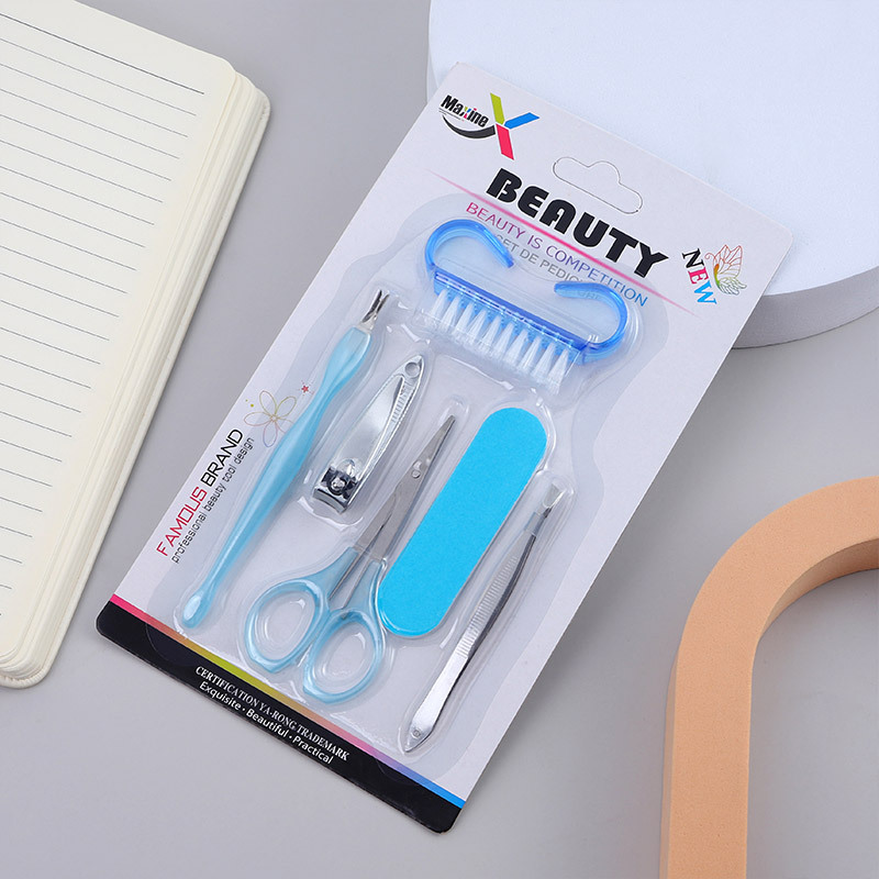 Nail Art Kit Disposable Manicure Set Wholesale Professional Nail Salon Mini Disposable Spa Salon Pedicure Kit