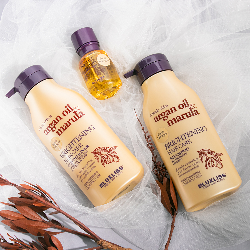 Private Label Argan Oil Hair Care Products Vegan Sulfate Free Hair Care Sets Shampoo And Conditioner