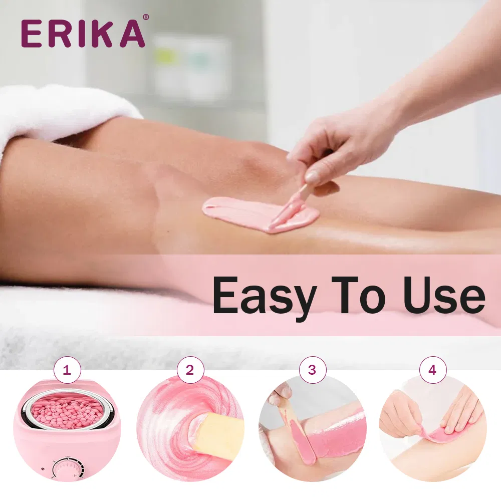 New Formula 1kg Hard Wax Beans Hair Removal Rose Lavender Honey Waxing Beads for Depilatory Salon Personal Use