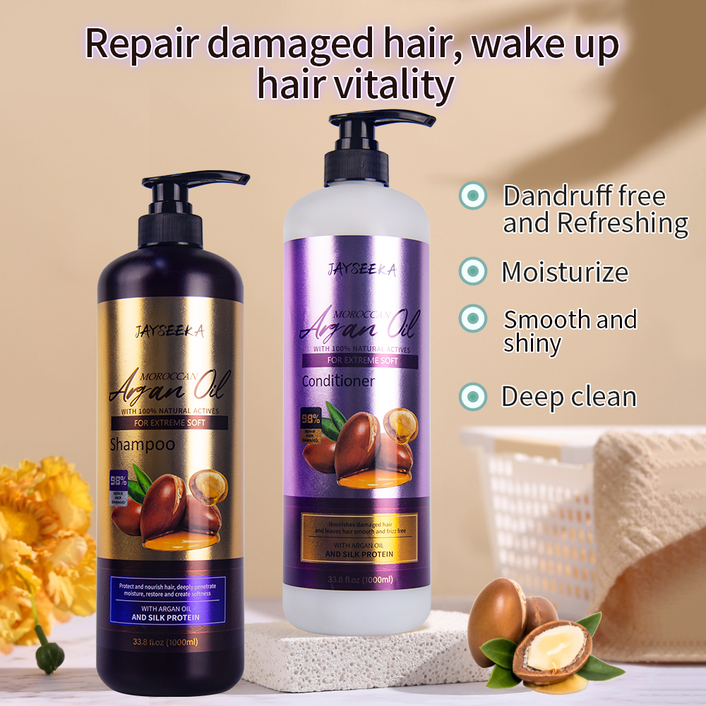 Wholesale Private Label Professional Salon Keratin Shampoo and Conditioner Hair Care Set