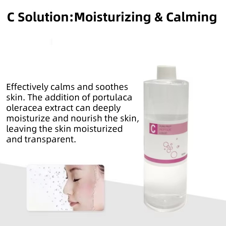 ABCD Salon Hydra Aqua Peeling Solution Organic Active Water Oxygen Essence Facial Treatment for Adults Cleaning Dermabrasion
