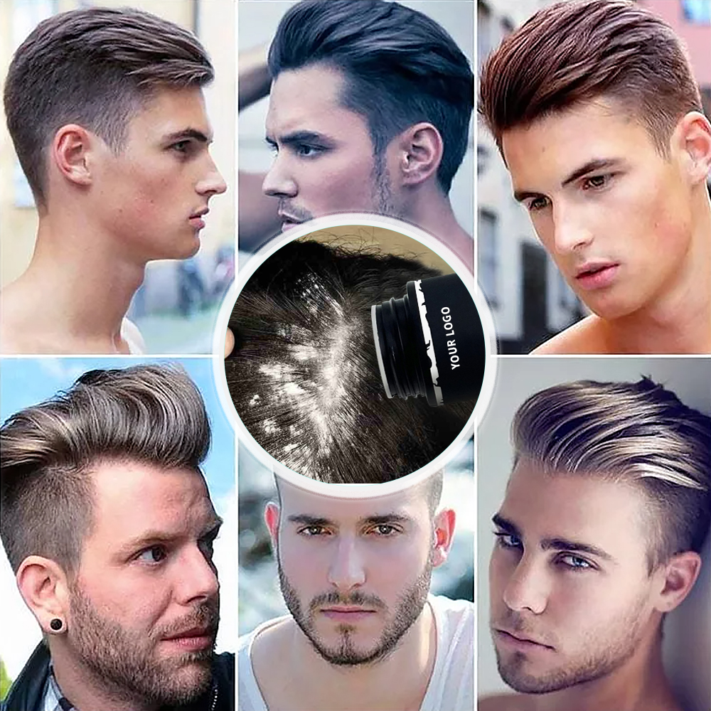 Low MOQ Private Label Custom Fluffy Powder Hair Styling Texturizing Powder for Men Texture Powder Unisex Plastic Jar No Hold 25g
