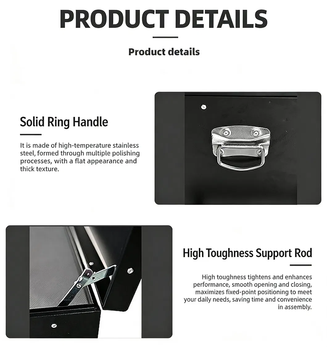 Professional Rolling Barber Station with Lockable Casters