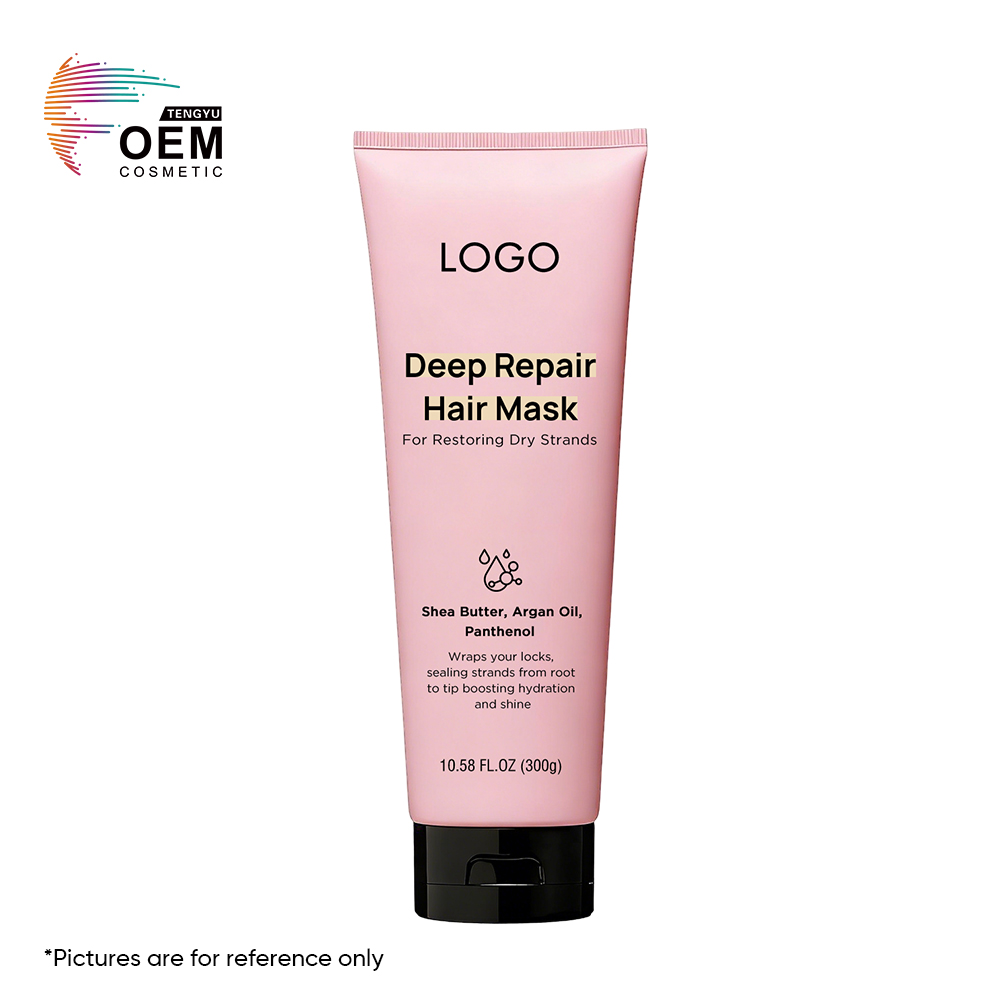 Oem Hair Solutions Manufacturing Shea Butter Moisturizer Reduces Frizz Repair Deep Repair Hair Mask for E-Commerce Brands
