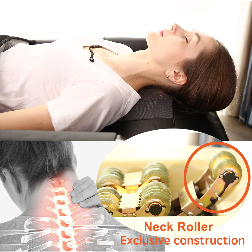New Spa Beauty Therapy Infrared Heated Health Care Spine Full Body Jade Rolling Robotic Massage Bed For Saving Manual Labor Cost