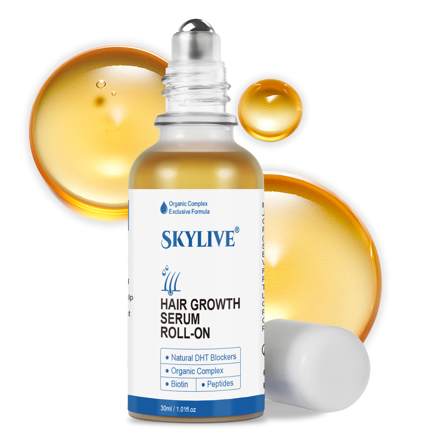 OEM Private Label Hair Nourishing Serum Roll-on for Improving Scalp Nourishing Strengthening Hair Root Hair Care Products