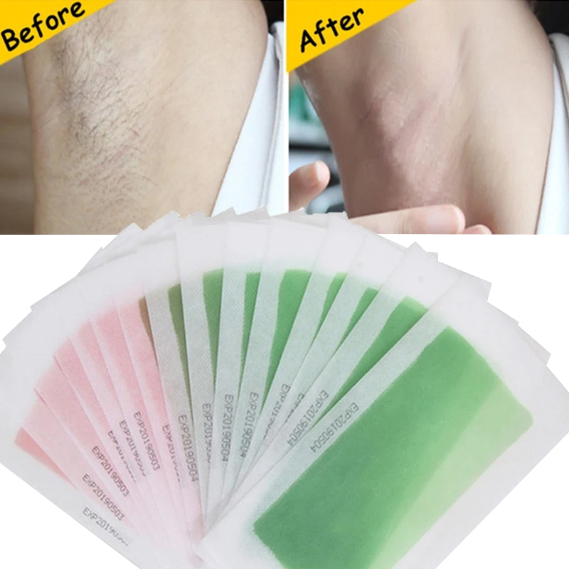 Wholesale Hair Removal Wax Strip Paper for Men and Women Hair Removal Waxing Strip Paper