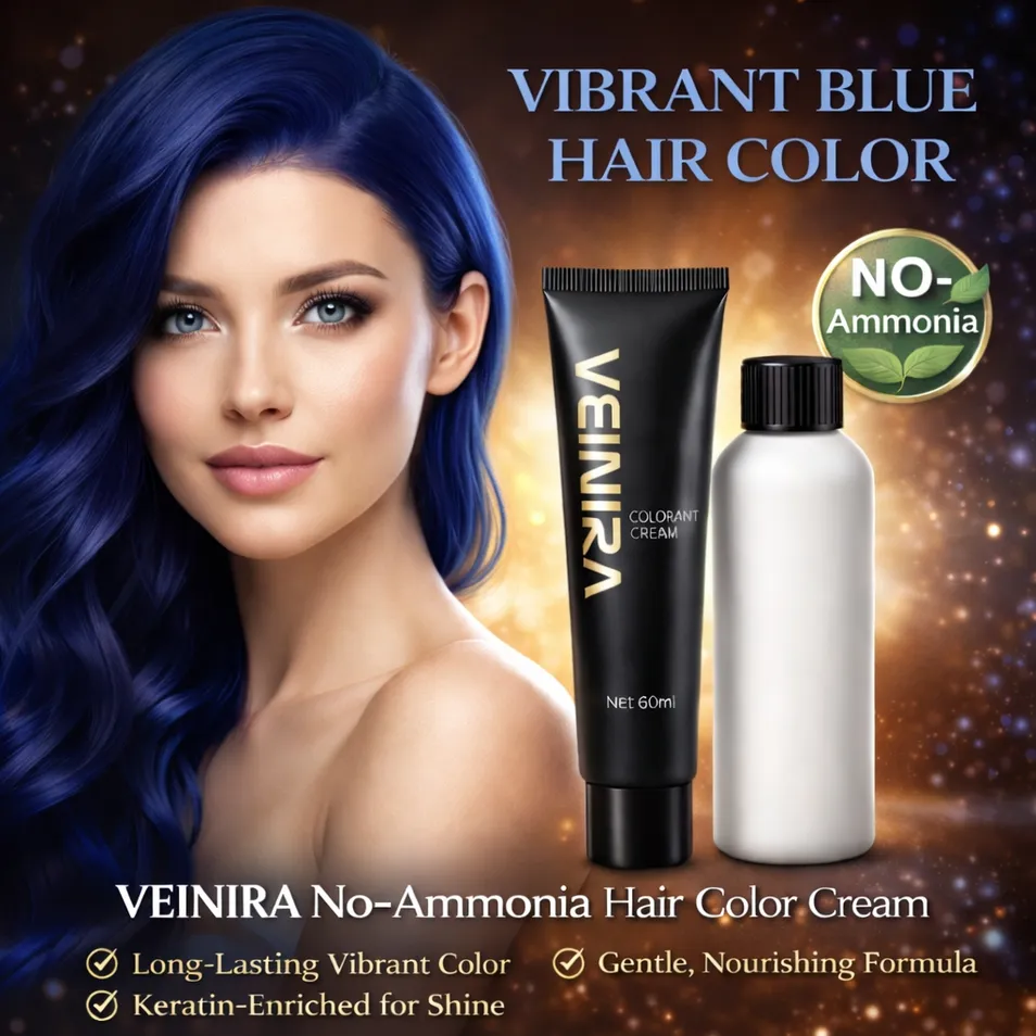 Veinira Salon Professional Hair Dye Color Cream Products Bright Vibrant Colors