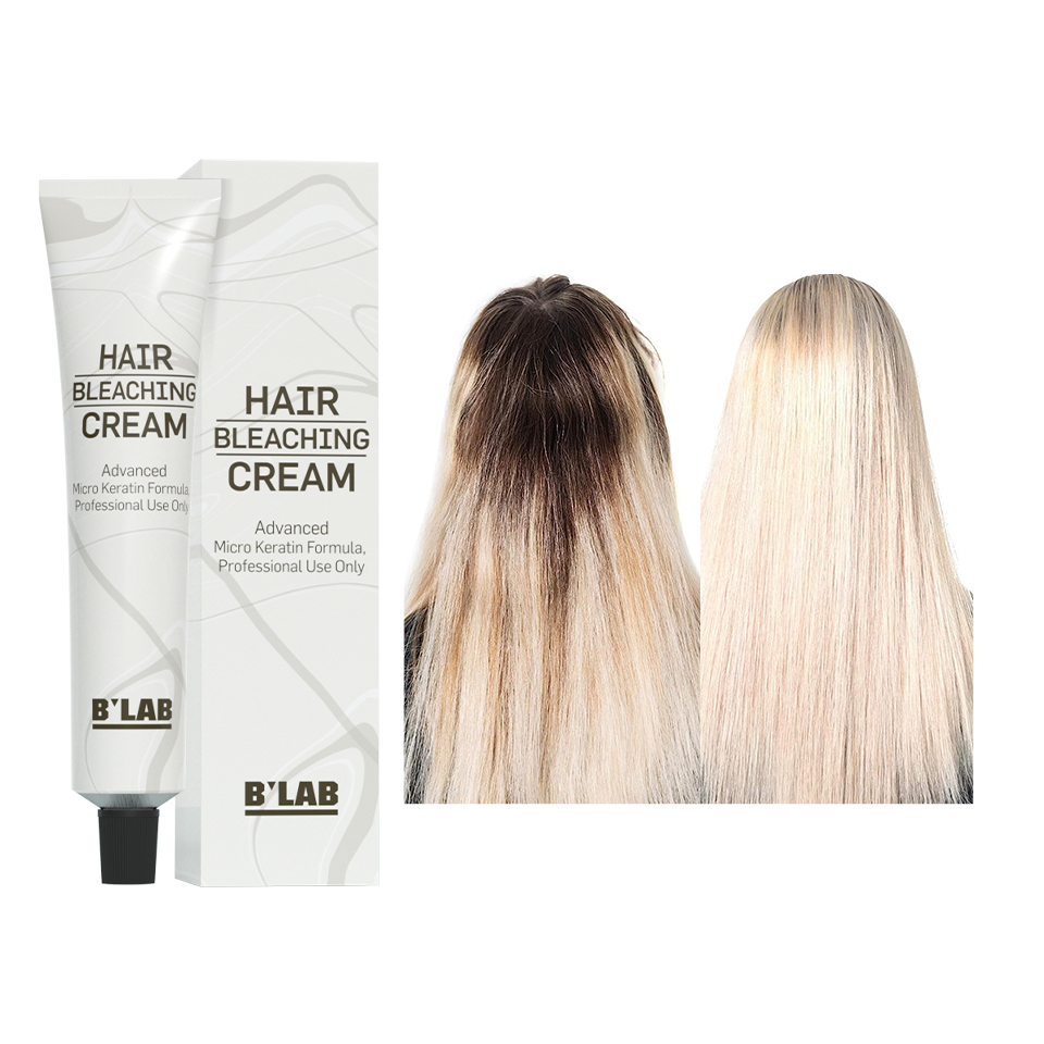 Private Label Hair Bleaching Powder Level 9 Dye for Professional Salon Dye Cream Color Permanent Dust Free Hair Bleaching Cream