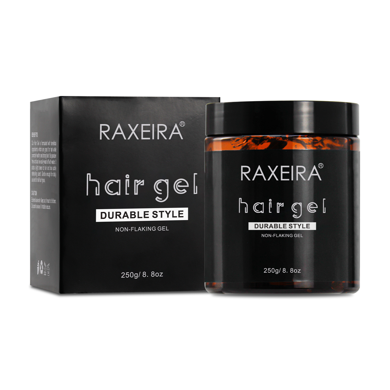 Wholesale Natural Strong Hold Fix Hair Styling Gel Braiding Professional Edge Control Strong Hold Gel for Men Hair Gel Wax