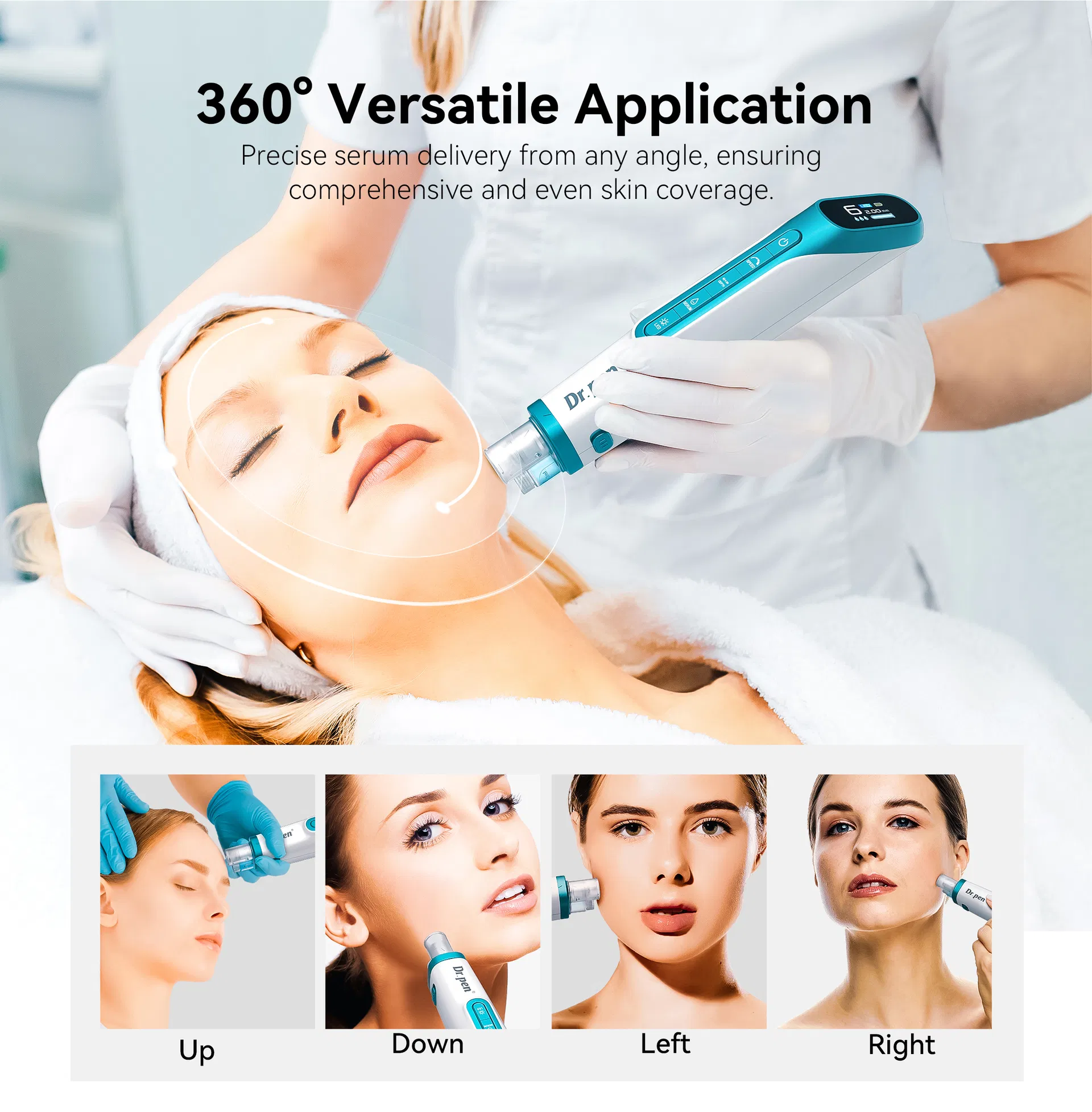 Dr Pen H6 Wireless Microneedling Pen Detail 7