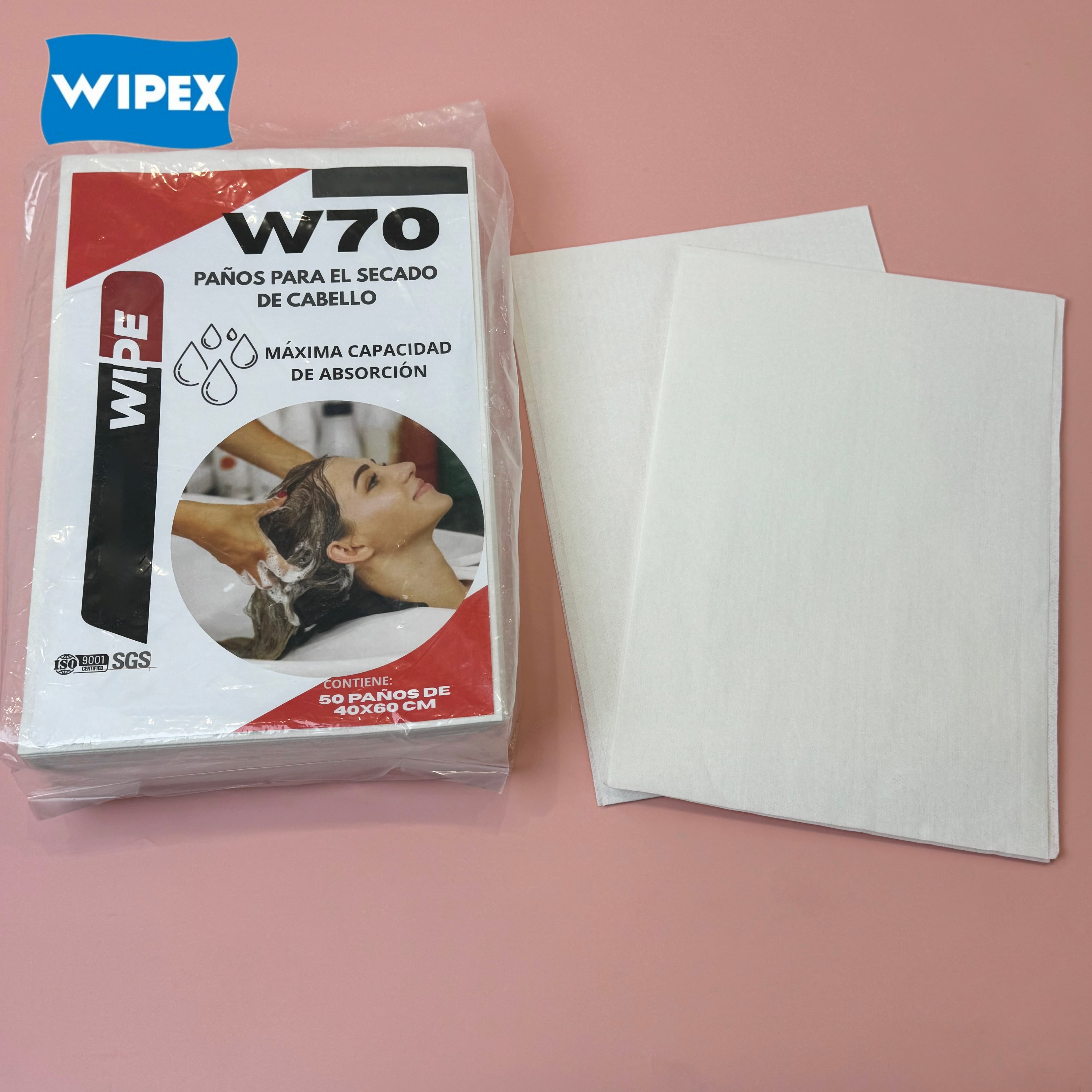 Disposable Beauty Salon Towel Non Woven Strong Water Absorption Hair Towel Nail Salon Towel for Pedicure