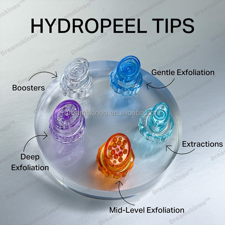 Exfoliation Prep Peel Facial Care Hydro Dermabrasion Beauty Salon Equipment Use Hydra Serum Facial Boosters Tips Essence
