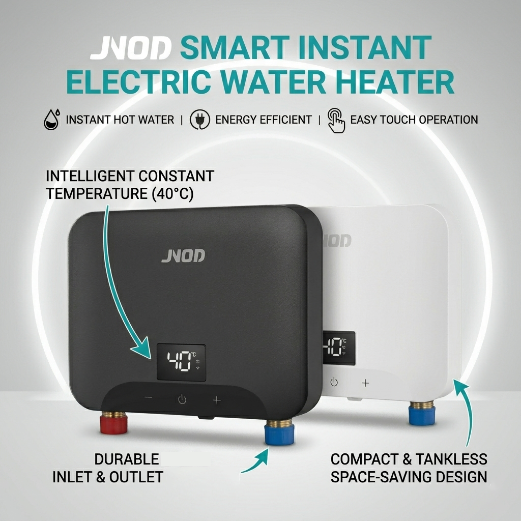 Energy Saving 220V 240V 3.5kW-6kW Tankless Water Heater Bathroom Kitchen Basin Smart Electric Instantaneous Shower Heater Geyser