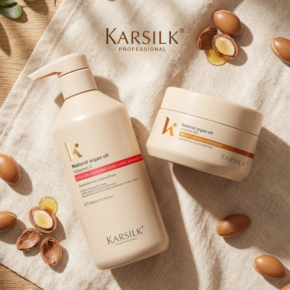 OEM Natural Hair Care Damage Hair Repairing Argan Oil Shampoo Reduce Hair Breakage Private Label Hair Shampoo And Conditioner