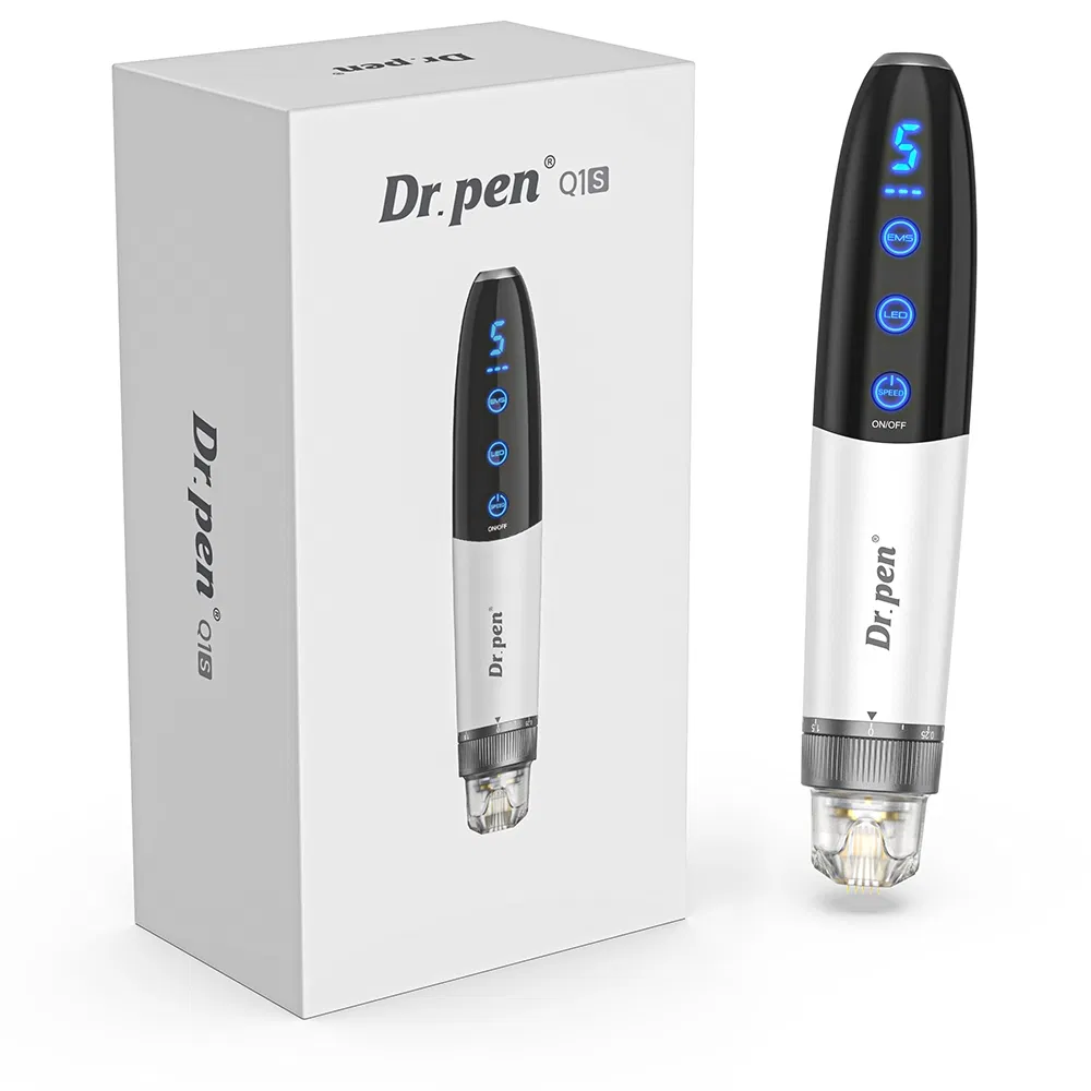 Professional Medical Grade Microneedling Pen Biopen EMS Microneedlng Pen Skincare Device EMS 5 Speeds LED Light Therapy Device for Sales