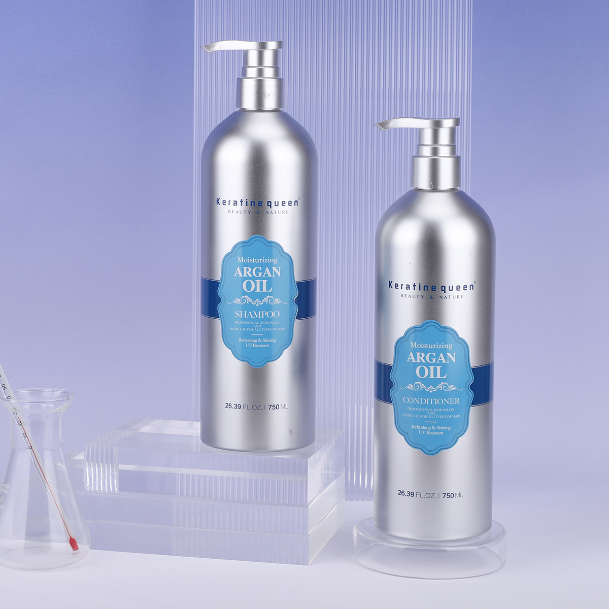 Professional Salon Hair Shampoo Keratin Complex Shampoo Keratin Smoothing Hair Shampoo for Curly Hair