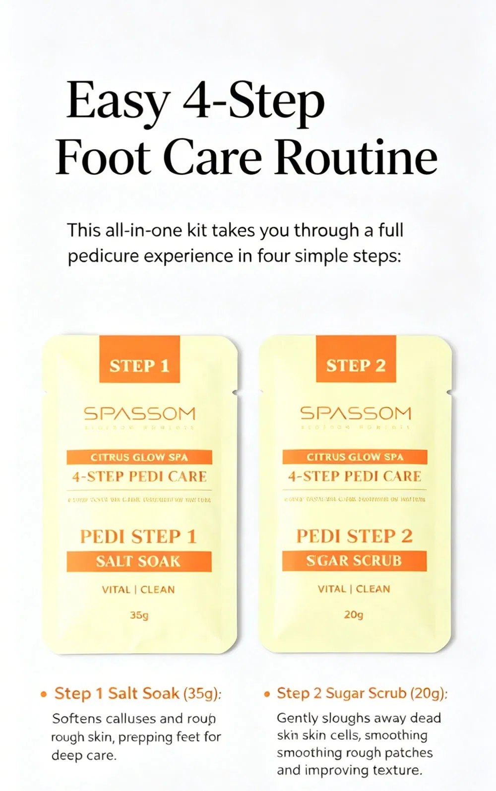 Pedicure SPA Supplies Details