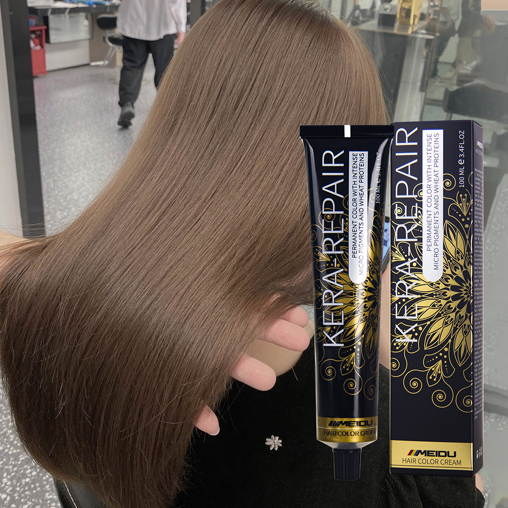 Wholesale Long Lasting Salon Hair Color Products Natural Professional Permanent Natural Hair Dyes Hair Dye Cream