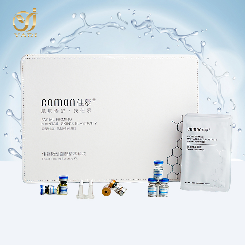 Wholesale Whitening Salon Skincare Set with Vitamin C Serum for Adults with Acne Main Ingredient AHA
