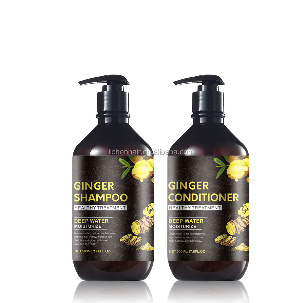 Best Seller Organic Fast Hair Growth Shampoo Ginger Private Label Hair Growth Shampoo And Conditioner