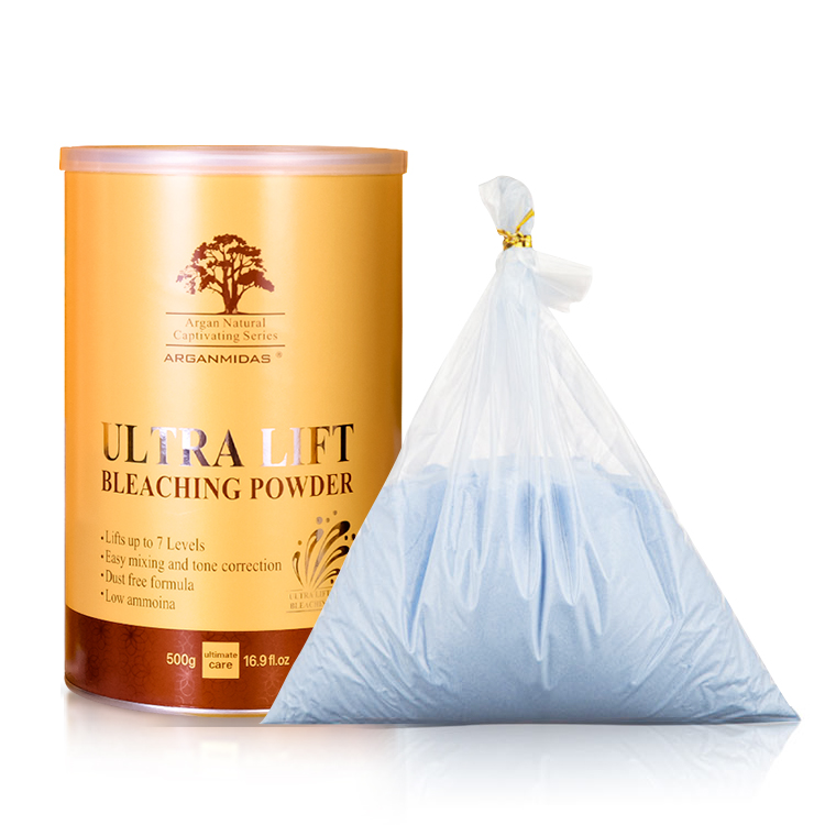 Arganmidas Hair Color Product Multi-functional Professional Salon Hair Bleach Lights Level 9 Hair Color Bleach Powder