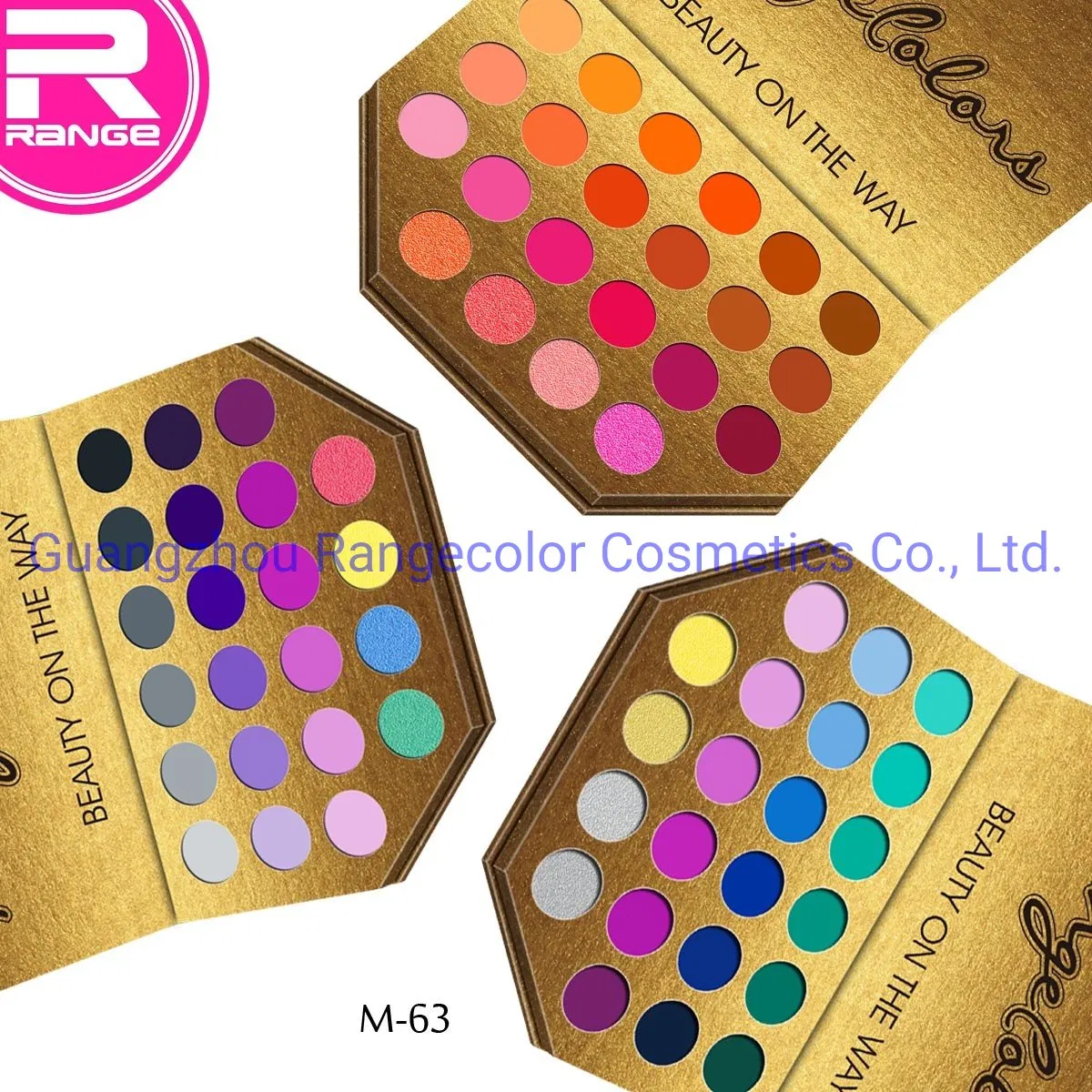 Professional 5 Sides Shape 22colors Eyeshadow Customized Private Label Cosmetic