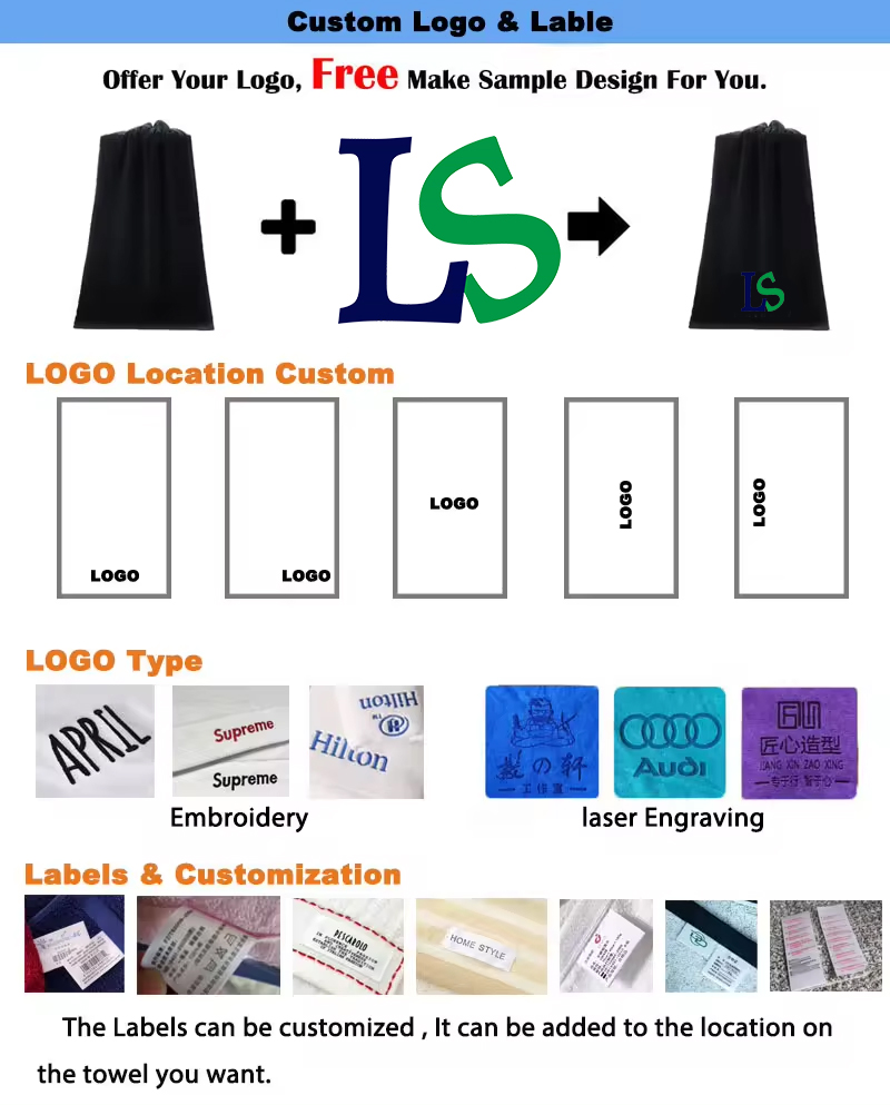 Factory Price 100% Cotton Towel Barbershop Shampoo Salon Spa Sport White Towel Hand Towels With Logo