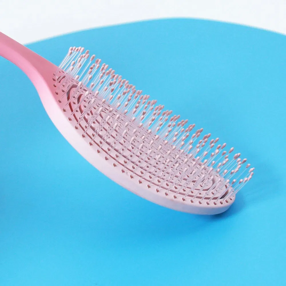 Wholesale Custom Logo Nylon Barber Hairdresser Brush Fancy Hair Care Products with Vent and Cushion Features