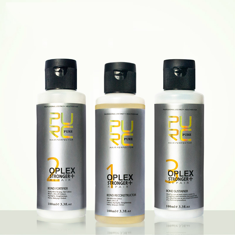Professional Hair Treatment Rebuild Broken Hair Lnstant Repair Damaged and Strengthen Repair Hair Bond Set