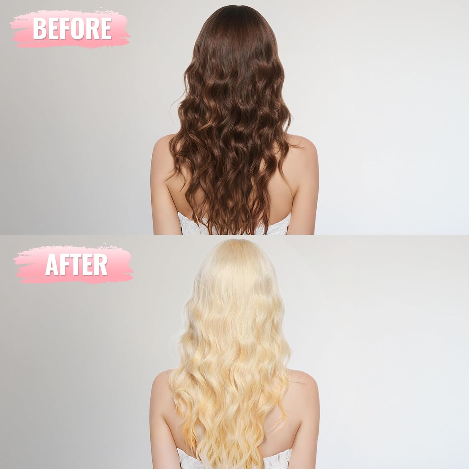Runjia Newly Launched Professional 9-Level Performance 500g Semi-Permanent Hair Bleaching Powder High Quality Salon Use