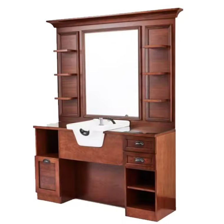Hot Sale Modern Cheap New Design Hair Salon Hairdressing Mirrors Stations