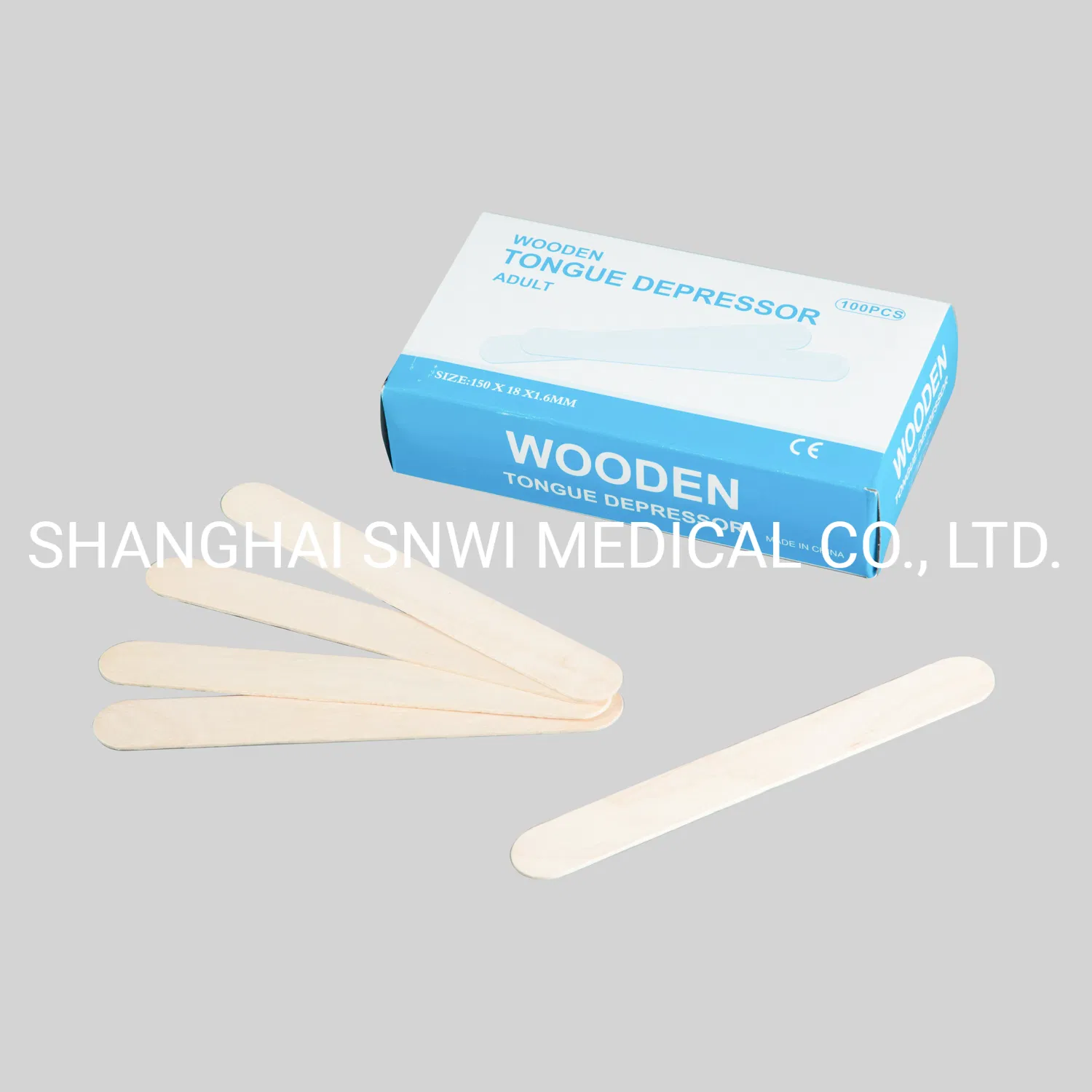 Medical Disposable Wood Waxing Hair Removal Wax Spatulas Wooden Tongue Depressor
