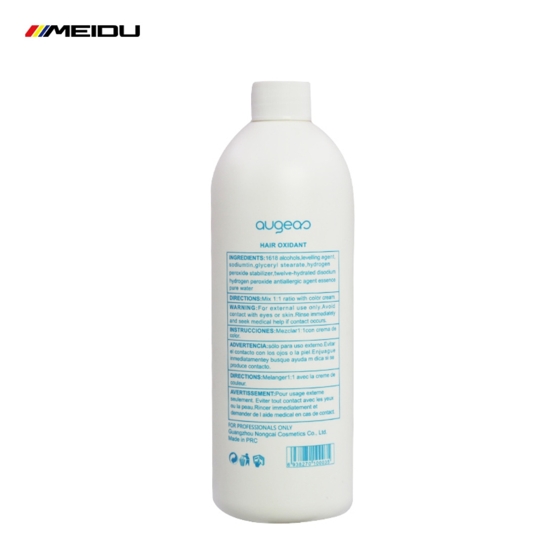 Wholesale Manufacturer Best Price Hair Care Product Salon Use Professional Meidu Brand Peroxide Cream for Hair Coloring