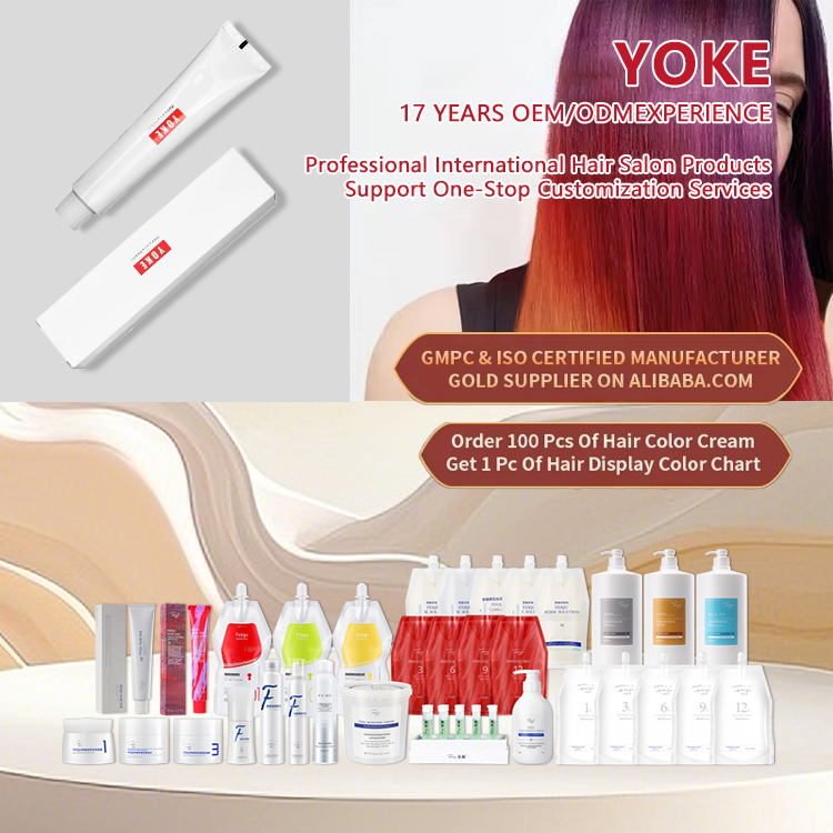 Hair Color Product Showcase 1