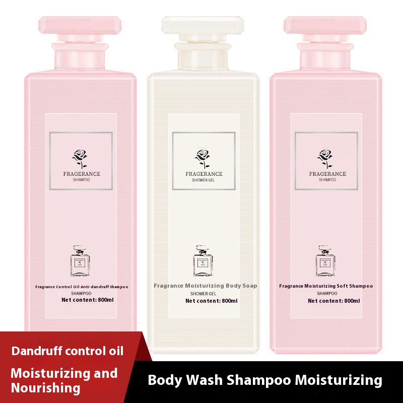 Wholesale Hot Sale Hotel Professional Salon Private Label Shampoo and Conditioner Set Moisturizing Fragrance Shower Gel