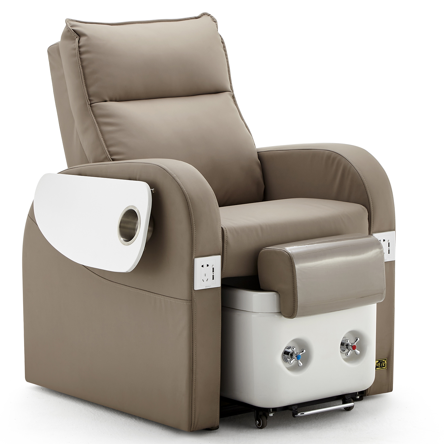 Chaise Manucure Spa Massaging Pedicure Chair Set Silla Para Comfortable Full Body Manicure PU Leather Massage Pedicure Chairs