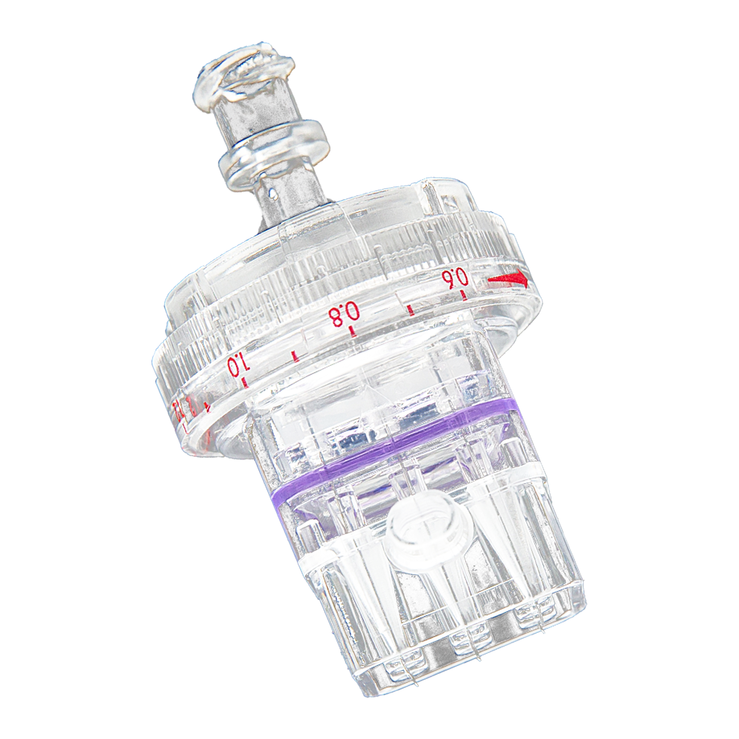 Superfine Needle Marked with Scale Lines 9-pronged Needle, Multi-pronged Needle Length/depth Can Be Adjusted Salon Accessories
