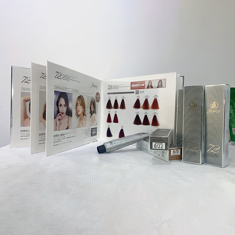 Private Label Hair Color Cream Hair Dye for Professional Salon Dye Cream Semi Permanent Low Ammonia Coloring Hair Cream