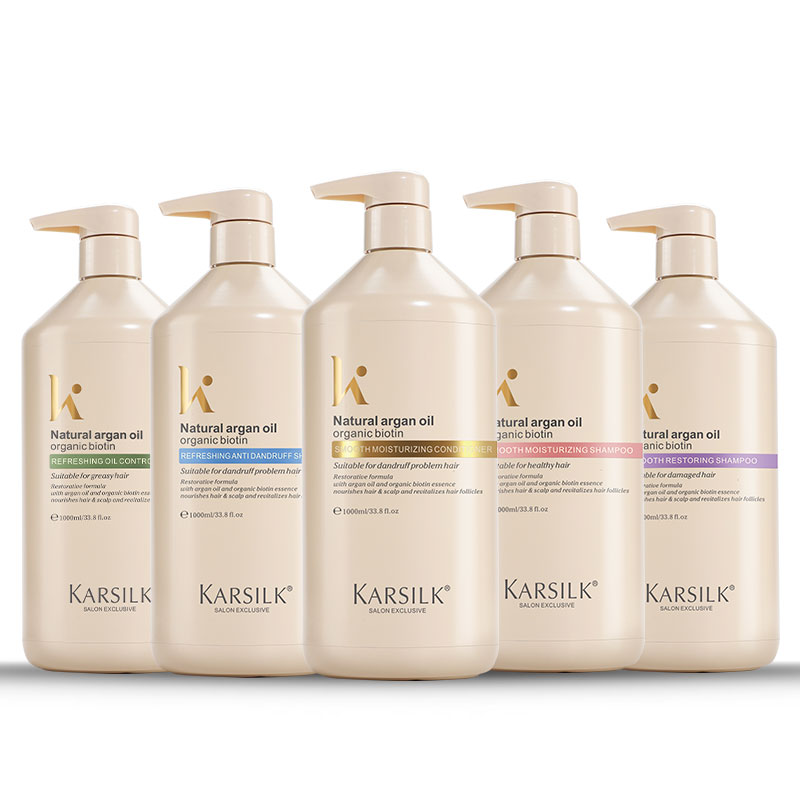 OEM Natural Hair Care Damage Hair Repairing Argan Oil Shampoo Reduce Hair Breakage Private Label Hair Shampoo And Conditioner