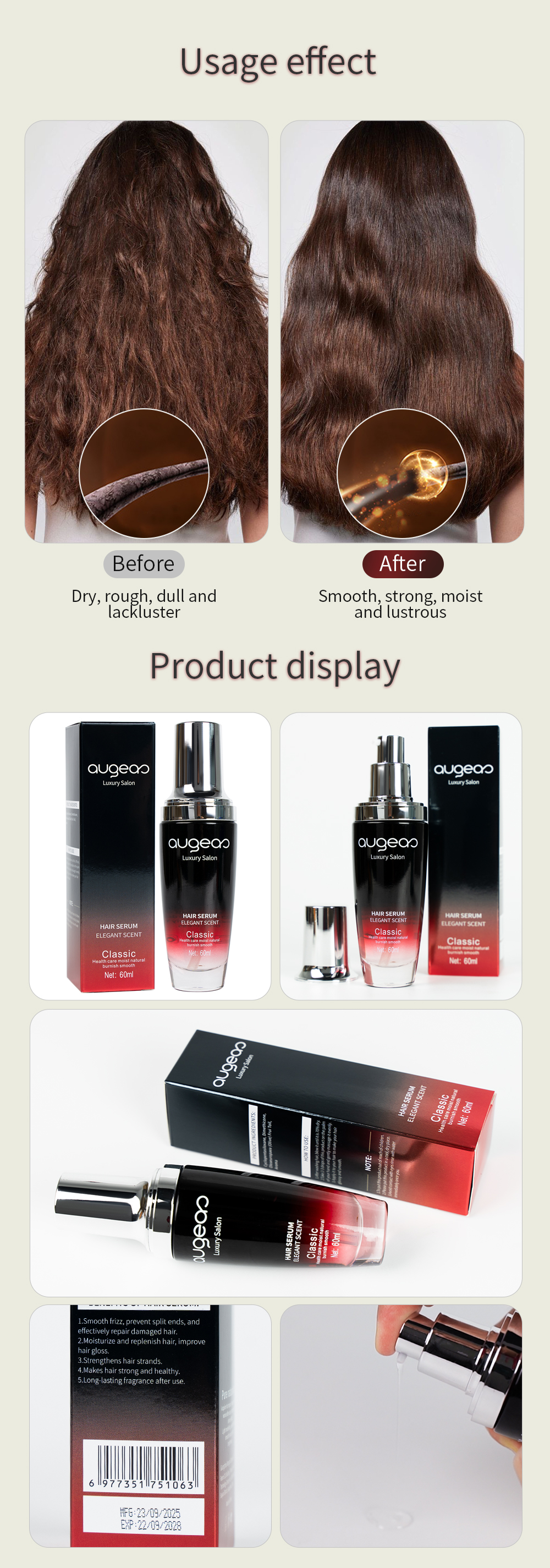 Augeas Hair Care Product Detail 8